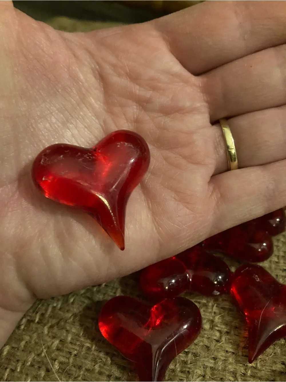 Bundle of valentine craft items